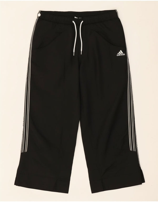 Damskie spodnie dresowe Adidas Clima Proof Capri UK 10 Small Black