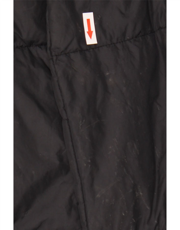 Damski płaszcz ocieplany Sergio Tacchini UK 14, średni czarny nylon