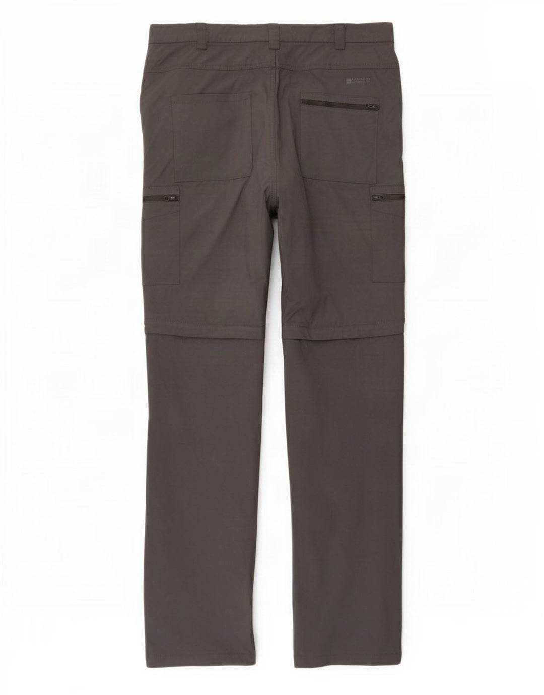 Męskie spodnie turystyczne Mountain Warehouse W38 L32 Szary nylon