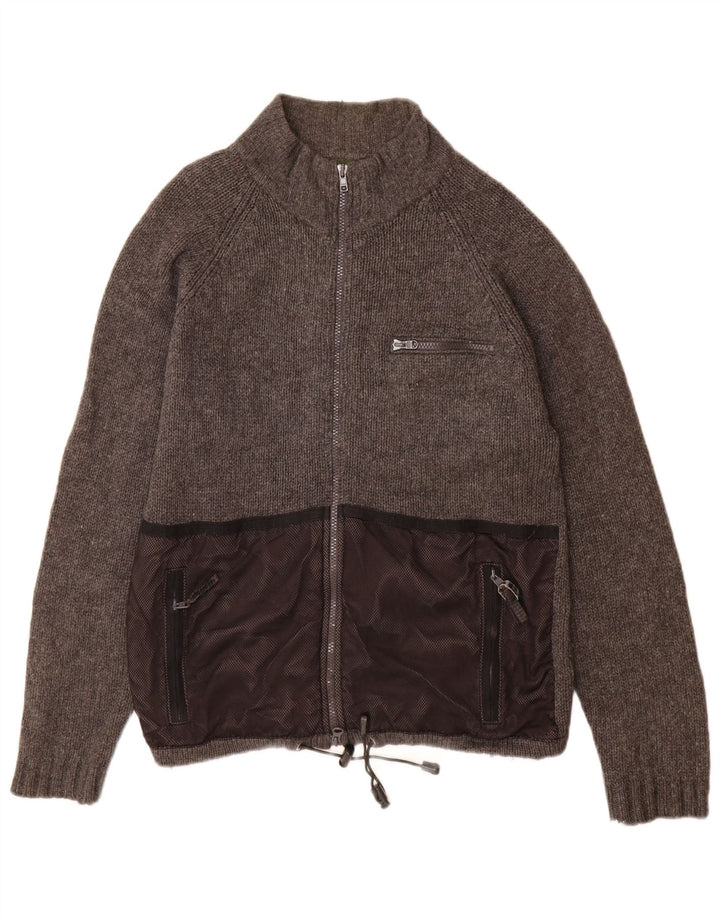 Sweter męski Timberland, średnioszary, wełniany