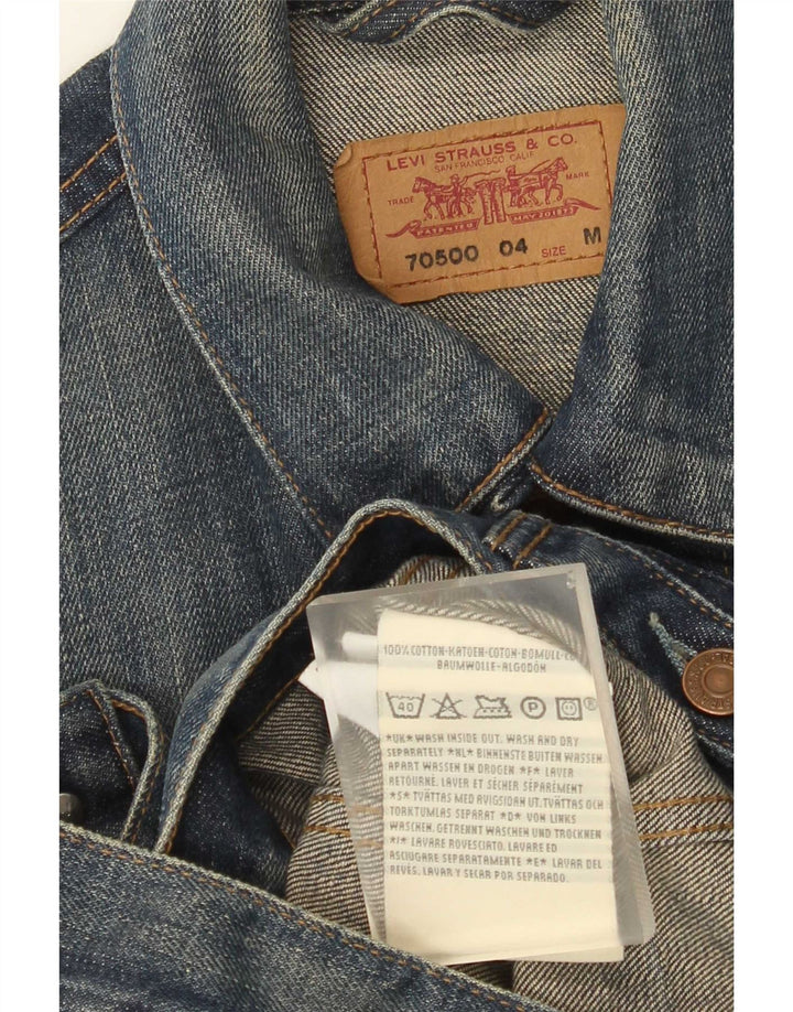Kurtka dżinsowa chłopięca Levi's 11-12 lat, średnia niebieska, bawełniana