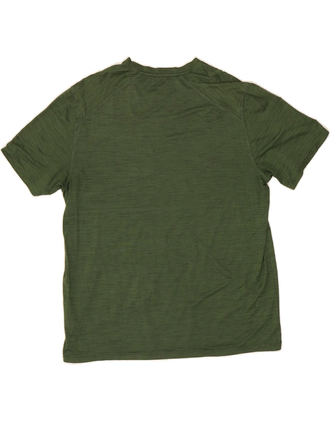 EDDIE BAUER Mens T-Shirt Top Large Green Polyester Vintage Eddie Bauer and Second-Hand Eddie Bauer from Messina Hembry 