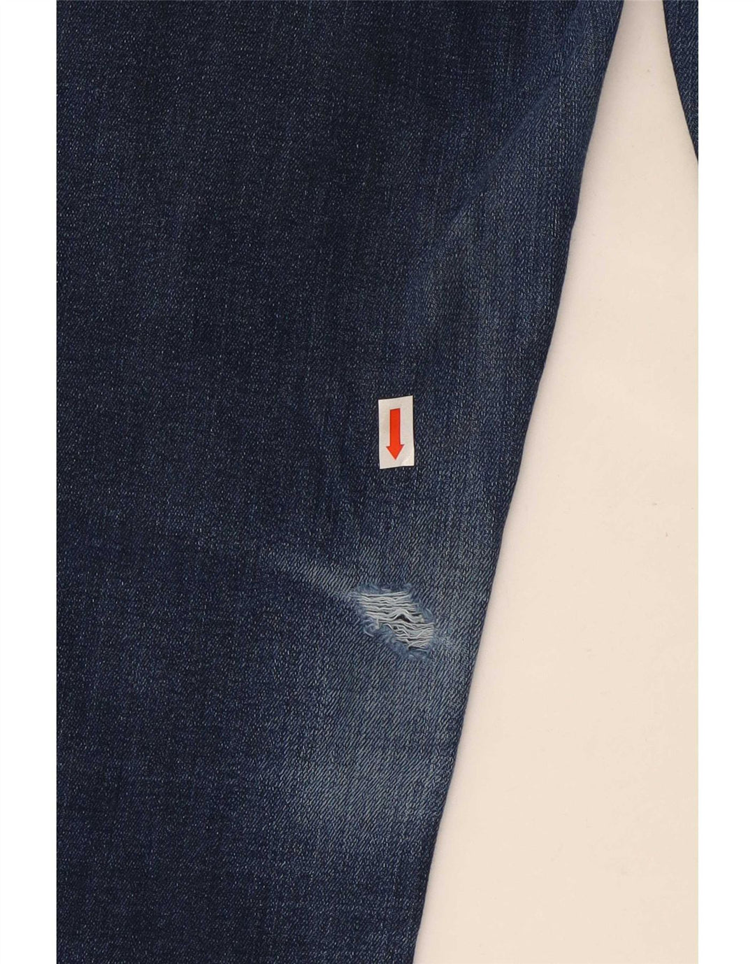 Damskie jeansy Levi's 714 Straight W30 L29 Granatowe
