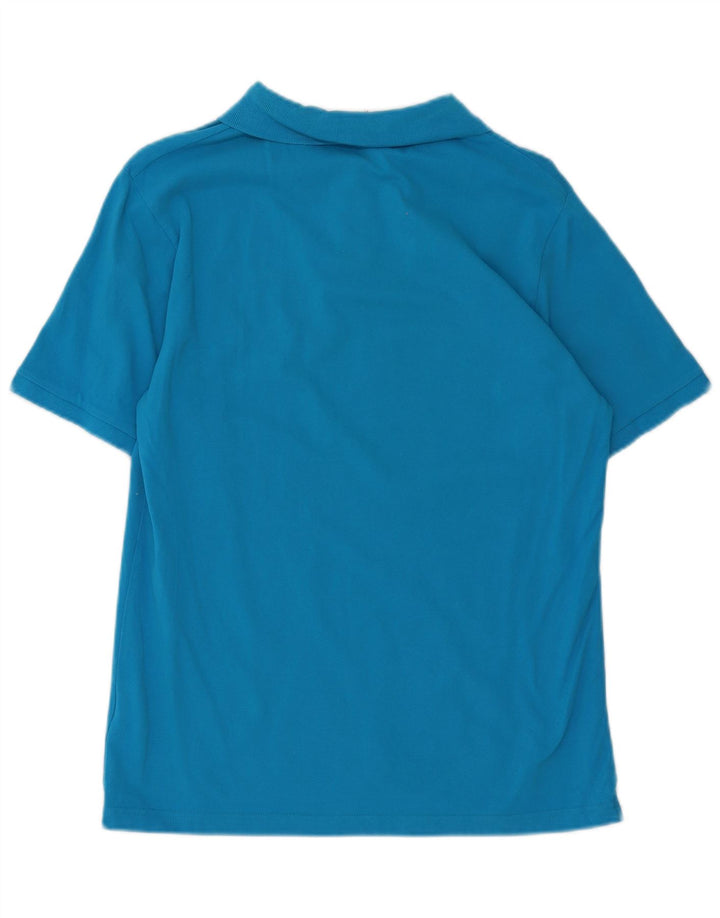 Męska koszulka polo Penguin Heritage Slim Fit, średnioniebieska, bawełniana