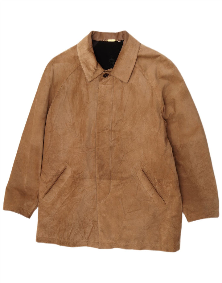 Męska zamszowa kurtka wiatrówka Torras IT 50 Large Brown