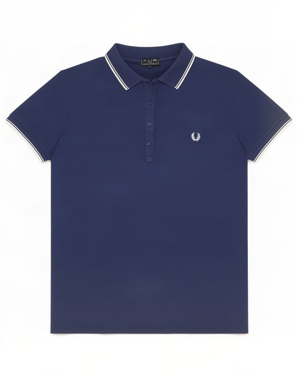 Damska koszulka polo Fred Perry UK 20 2XL granatowa, bawełniana