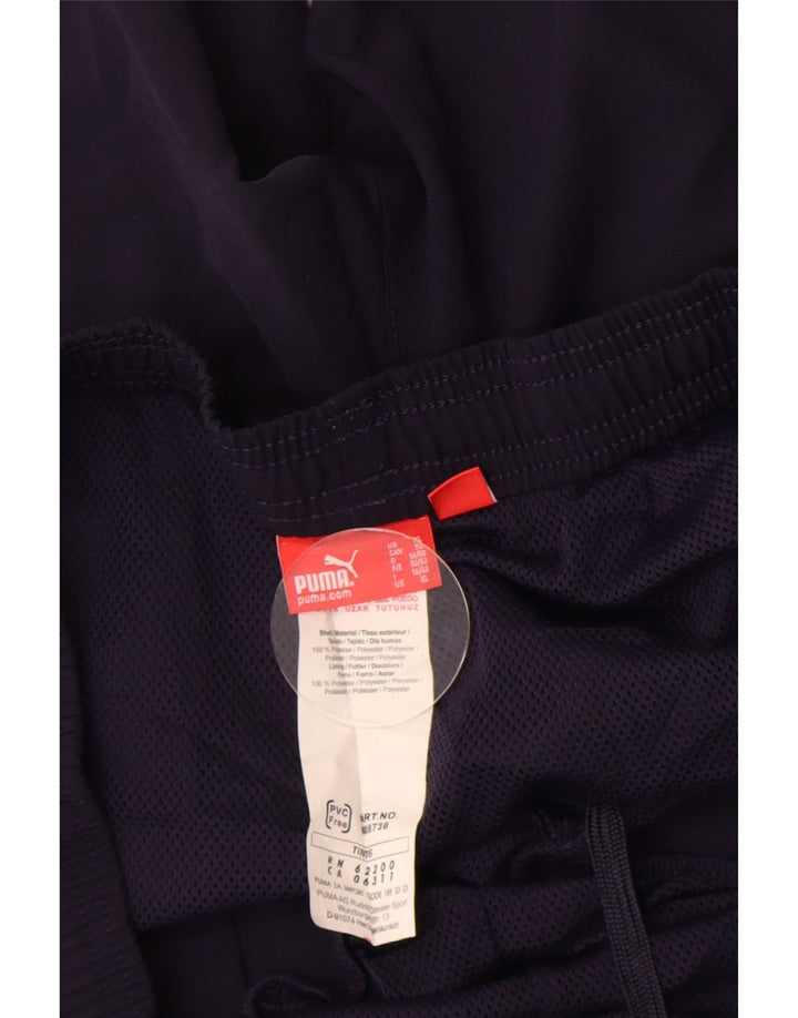 Męskie spodenki sportowe Puma Graphic XL granatowe, poliestrowe