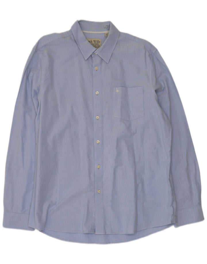 Koszula męska Jack Wills XL, niebieska, bawełniana