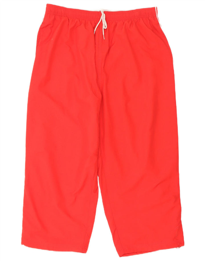 Reebok męskie spodnie dresowe Capri XL Czerwony poliester