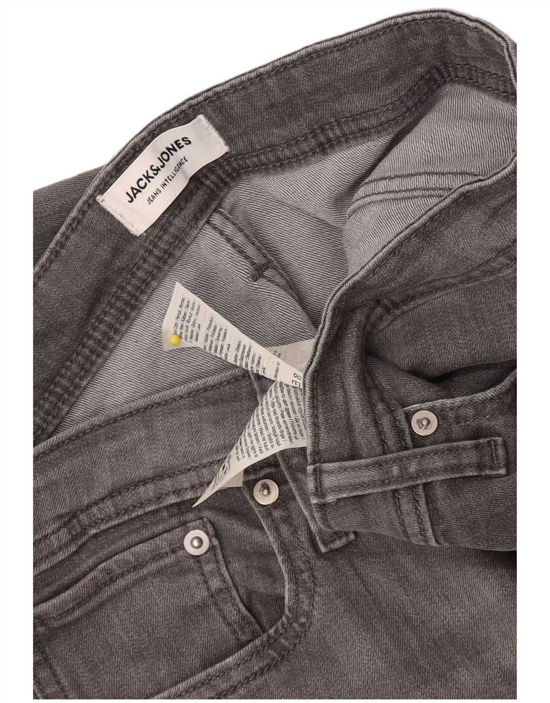 Męskie jeansy Jack & Jones GLENN Slim W34 L33 Szara bawełna