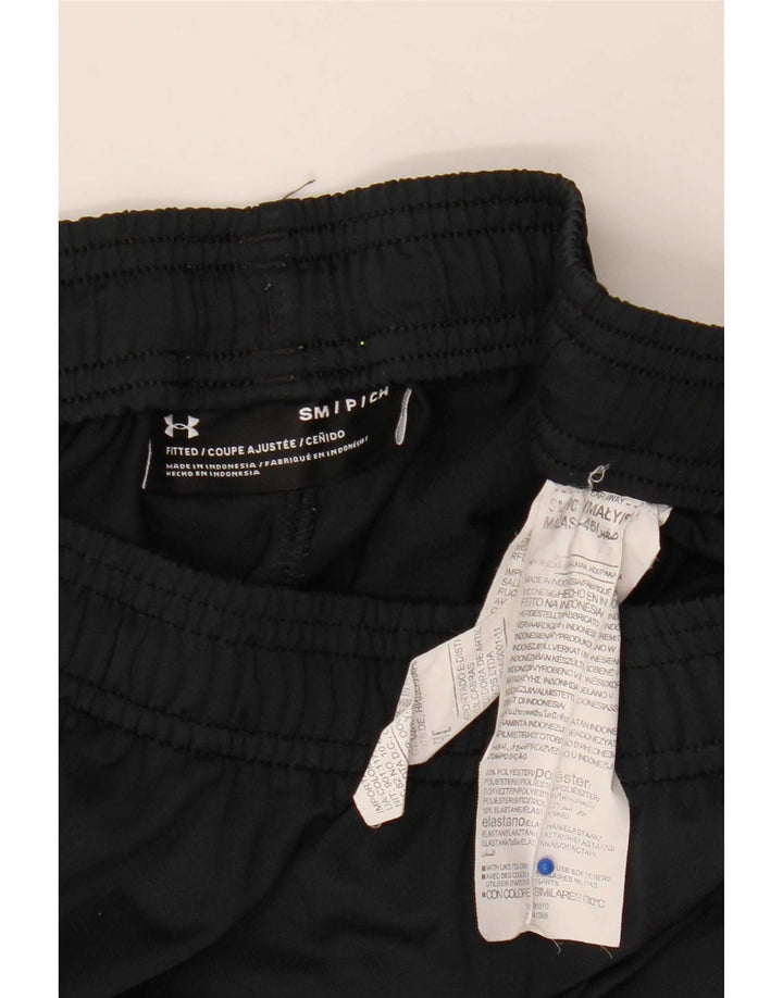 Męskie spodnie dresowe Under Armour, małe, czarne, poliestrowe