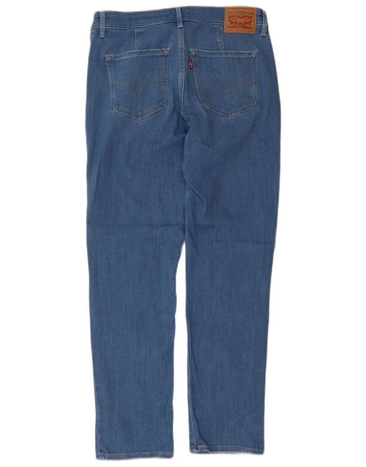 Damskie jeansy LEVI'S 712 Slim W31 L30 Niebieskie bawełniane