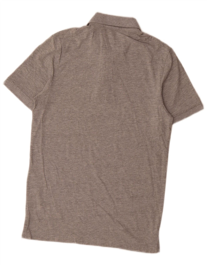 Męska koszulka polo Jack & Jones, mała, szara, bawełniana