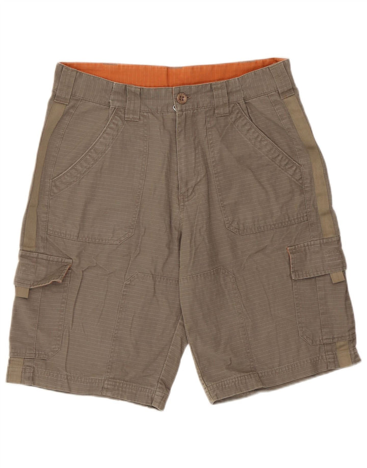 Męskie spodenki cargo w stylu vintage IT 48 Medium W30 Szare prążki