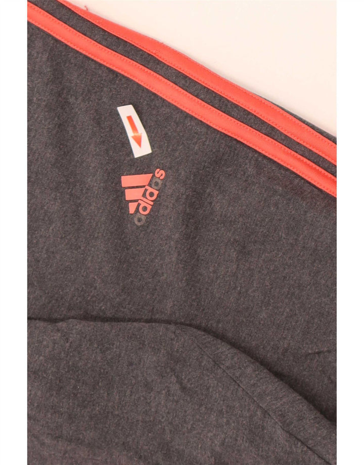 Legginsy damskie Adidas XL, szare, bawełniane