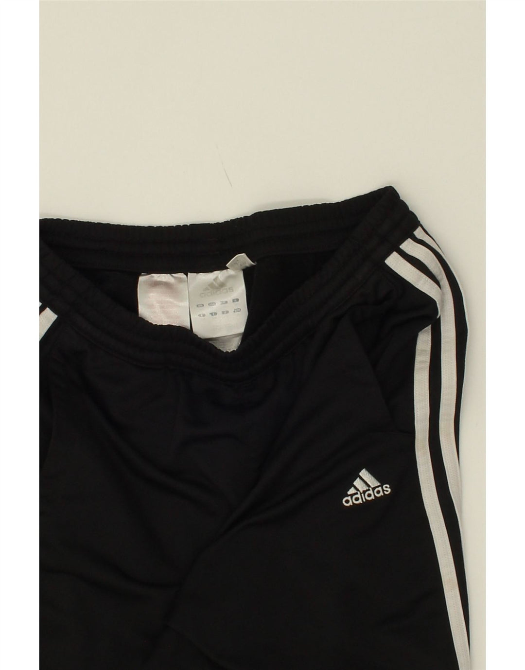 ADIDAS Boys Sport Shorts 11-12 Years  Black Polyester Vintage Adidas and Second-Hand Adidas from Messina Hembry 