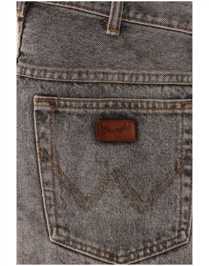 Męskie proste dżinsy Wrangler W32 L31 szare