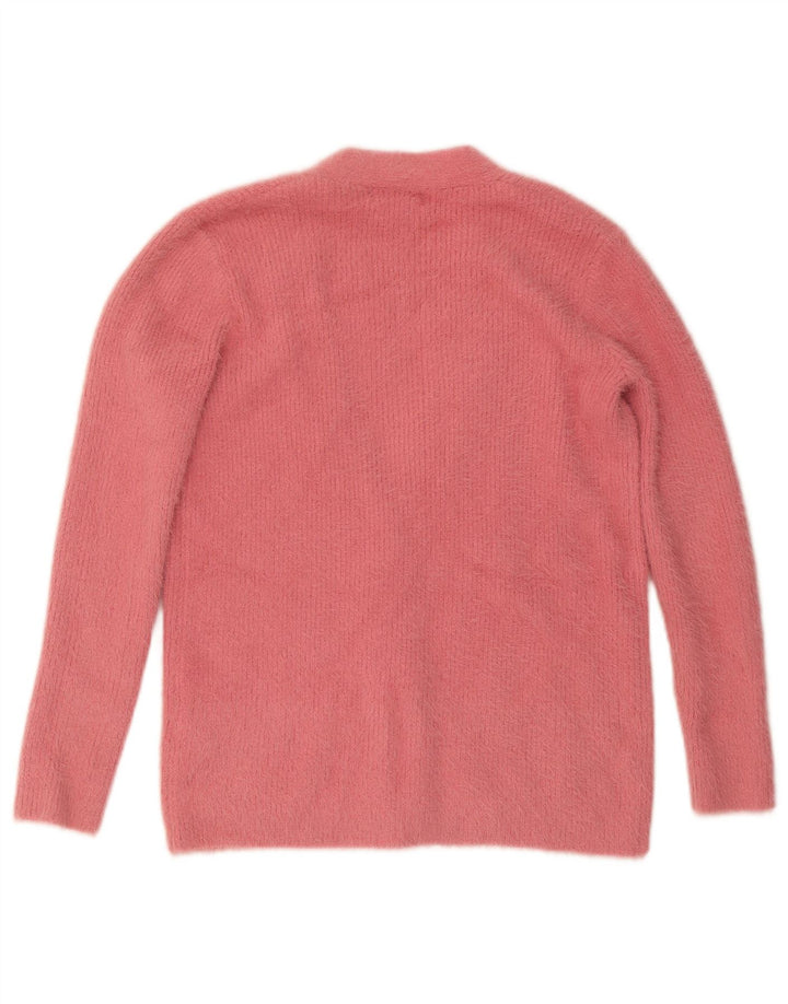 Damski sweter rozpinany Lipsy UK 12 Średni różowy nylon