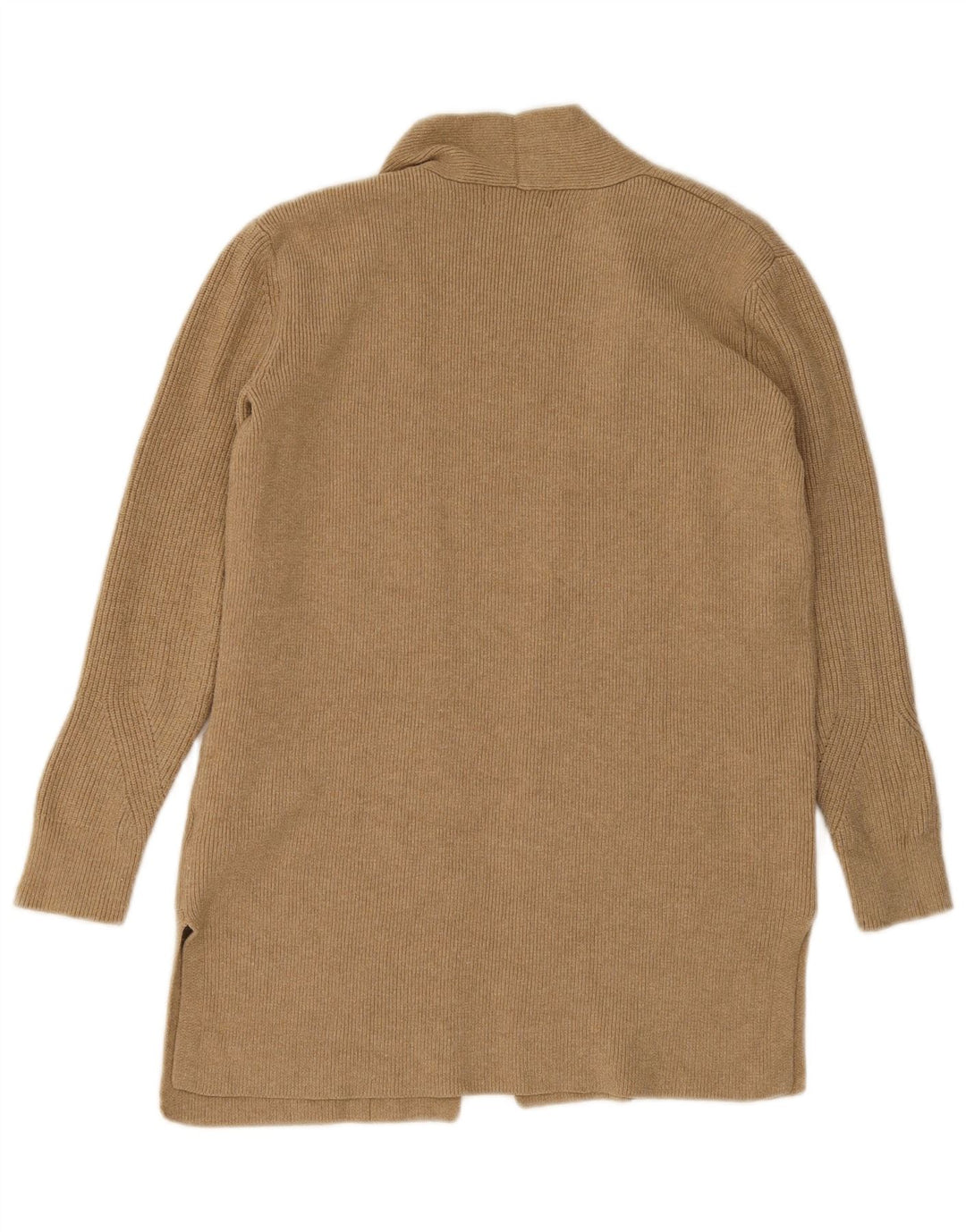 Marks & Spencer Damski sweter rozpinany UK 8 Small Beżowa Wiskoza
