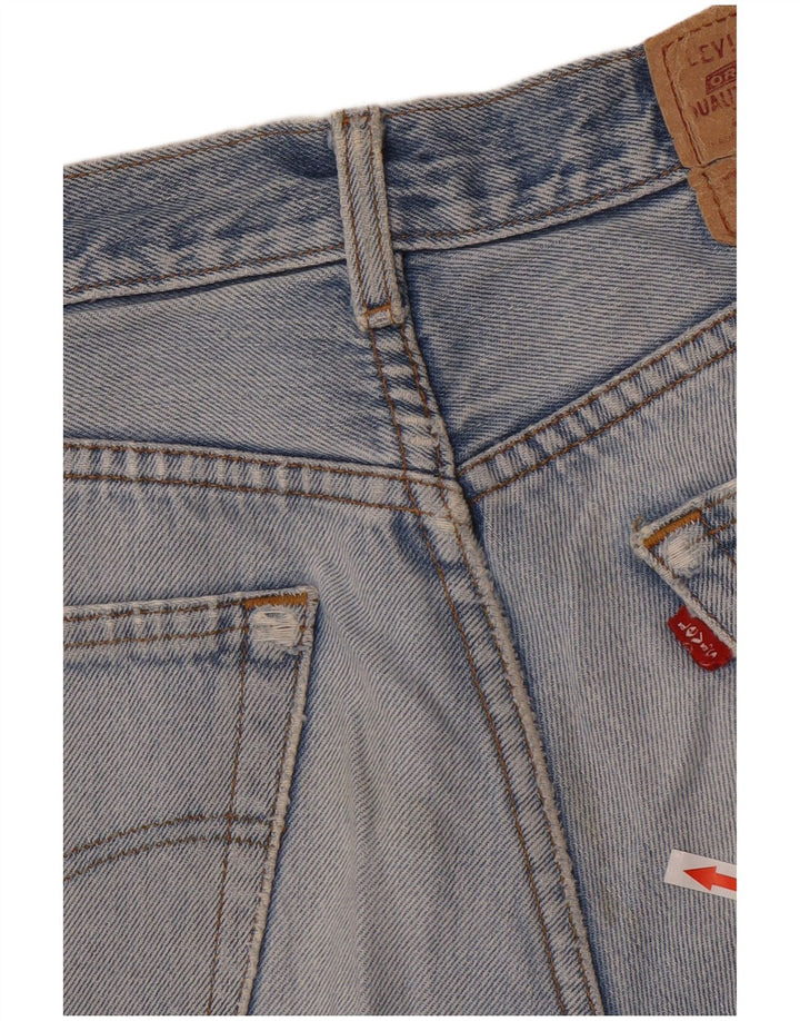 Damskie spodenki jeansowe Levi's 501 w trudnej sytuacji W33 Średni niebieski