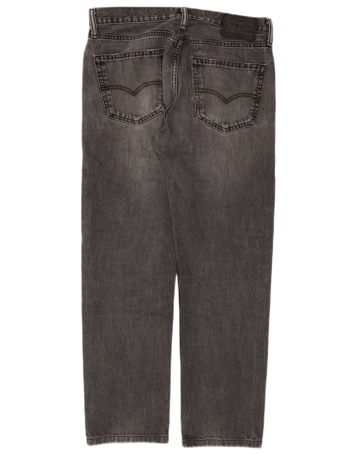 Męskie jeansy Levi's 508 Tapered W32 L28 Szara bawełna