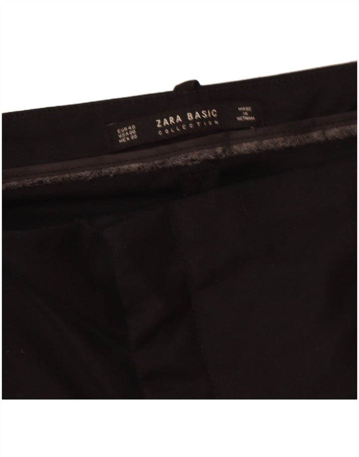 Spodnie damskie Zara Slim Chino EU 40 Medium W32 L28 Czarne