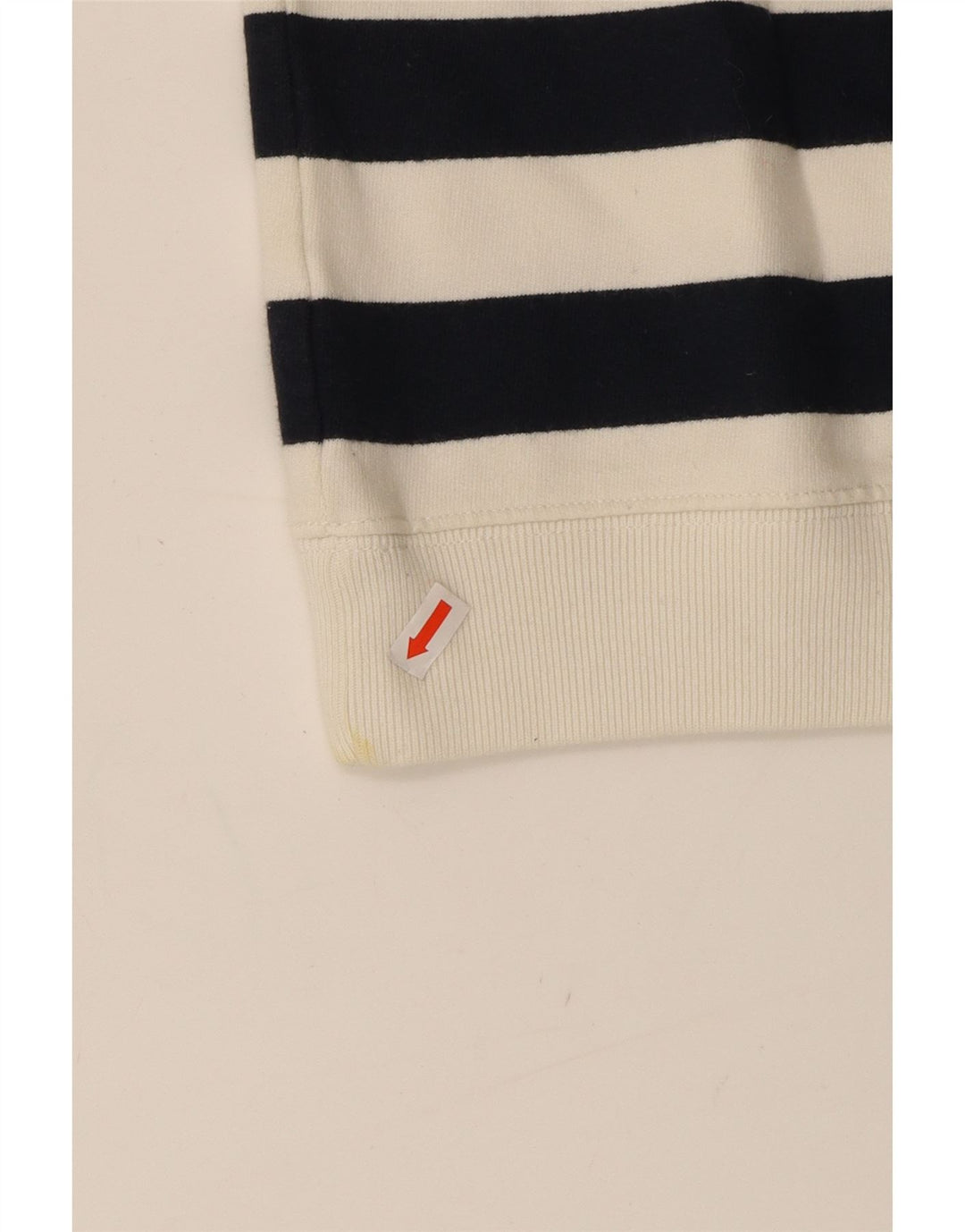 JACK WILLS Womens Graphic Sweatshirt Jumper UK 12 Medium  Off White Vintage Jack Wills and Second-Hand Jack Wills from Messina Hembry 