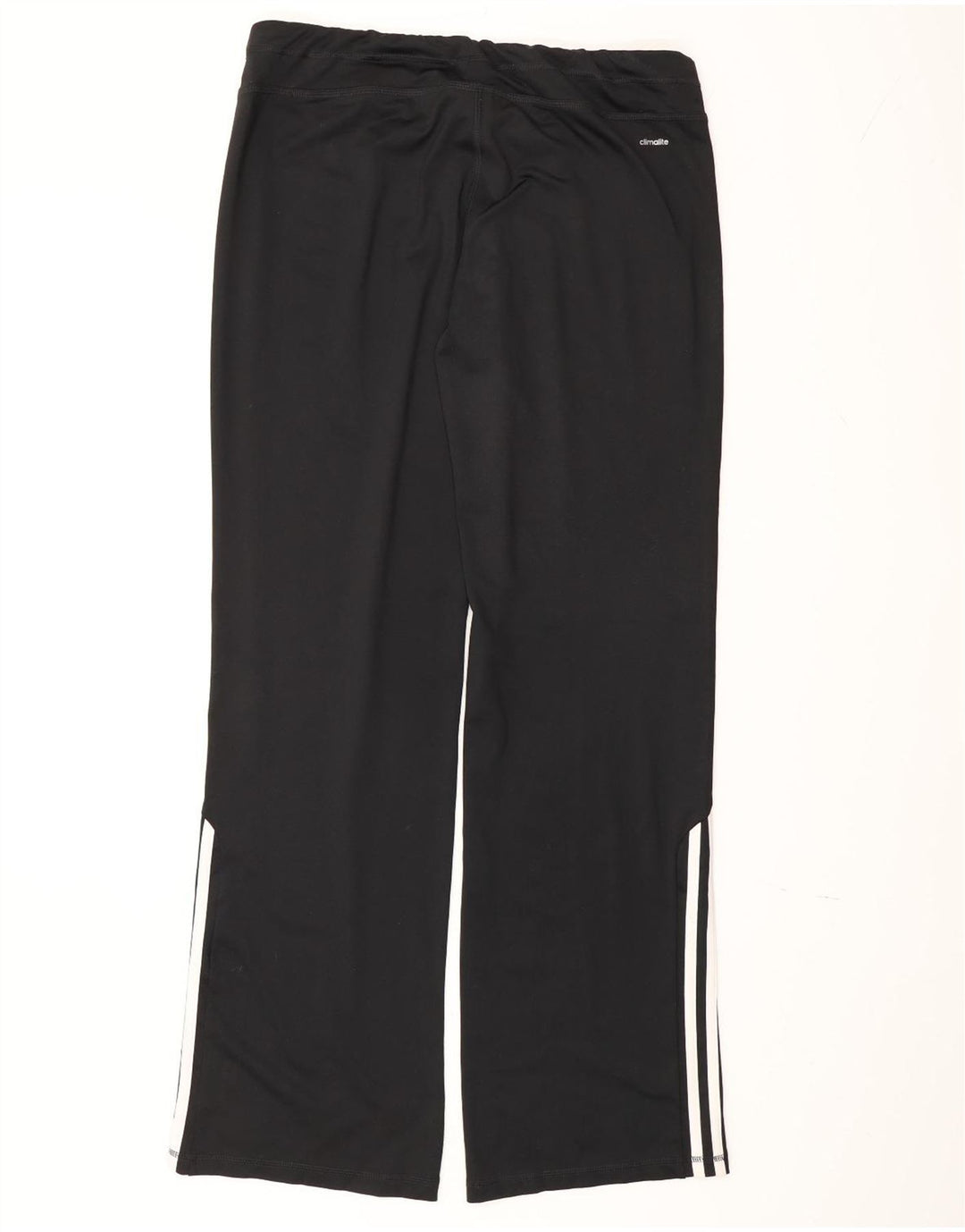Damskie spodnie dresowe Adidas Climalite UK 16/18, duże, czarne, poliestrowe