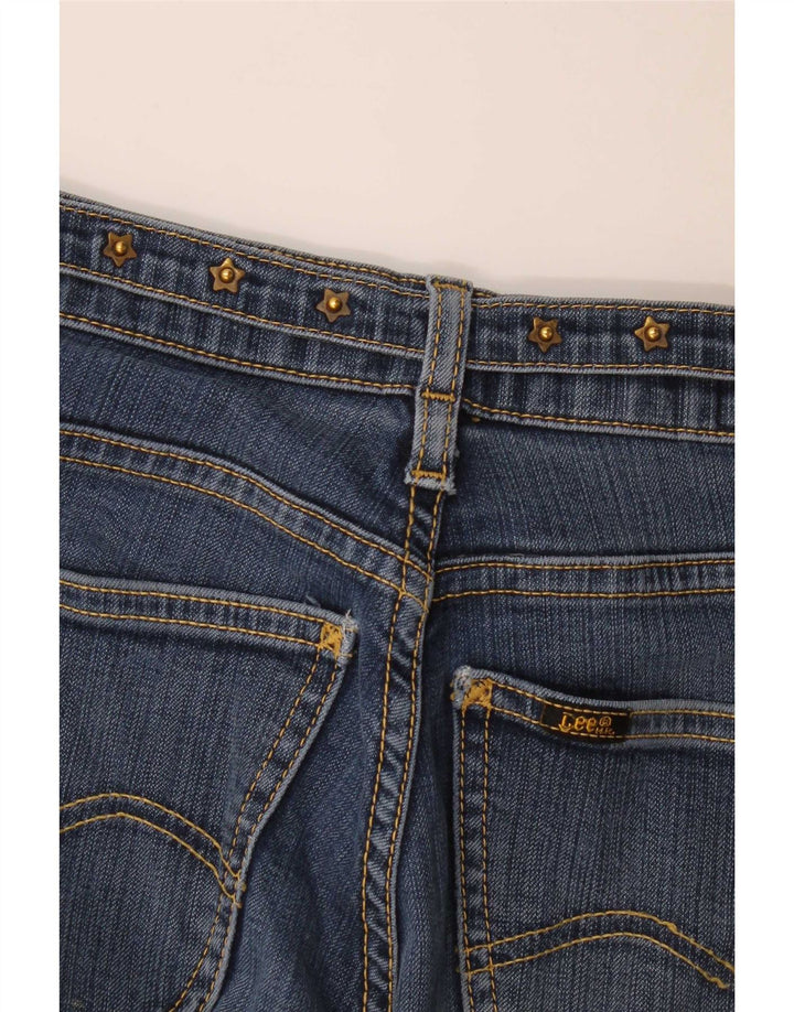 Damskie jeansy Lee Flared W26 L29 Niebieskie