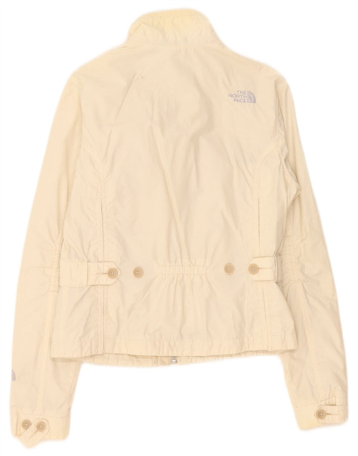 Damska kurtka Crop Utility The North Face UK 6 XS, beżowa, nylonowa