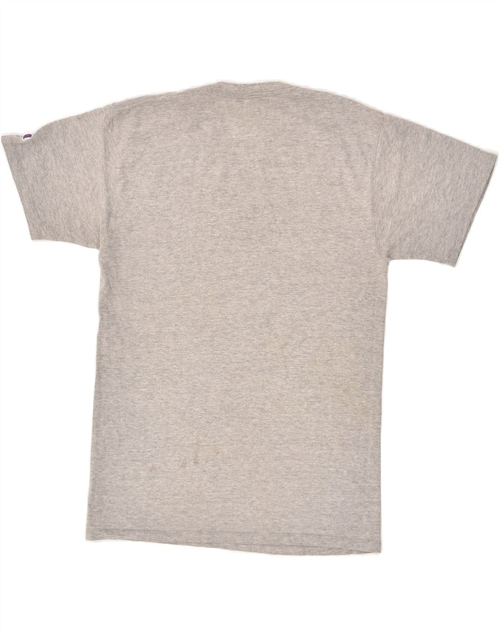 CHAMPION Mens Graphic T-Shirt Top Small Grey Cotton Vintage Champion and Second-Hand Champion from Messina Hembry 