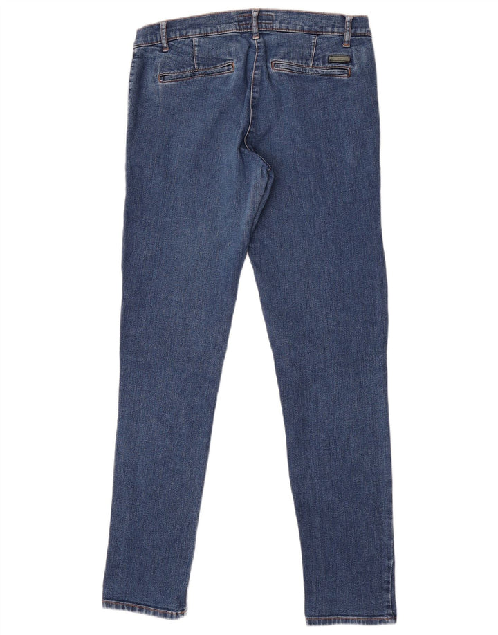 Damskie dżinsy rurki Trussardi IT 40 Small W26 L31 Niebieski poliester