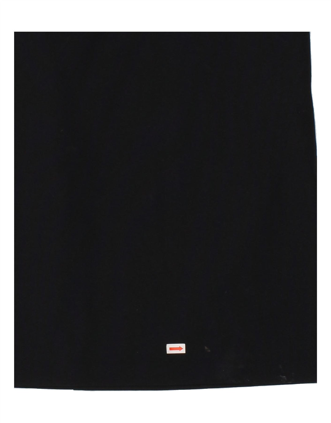 BENETTON Womens Midi Skirt IT 42 Medium W30 Black Polyester Vintage Benetton and Second-Hand Benetton from Messina Hembry 