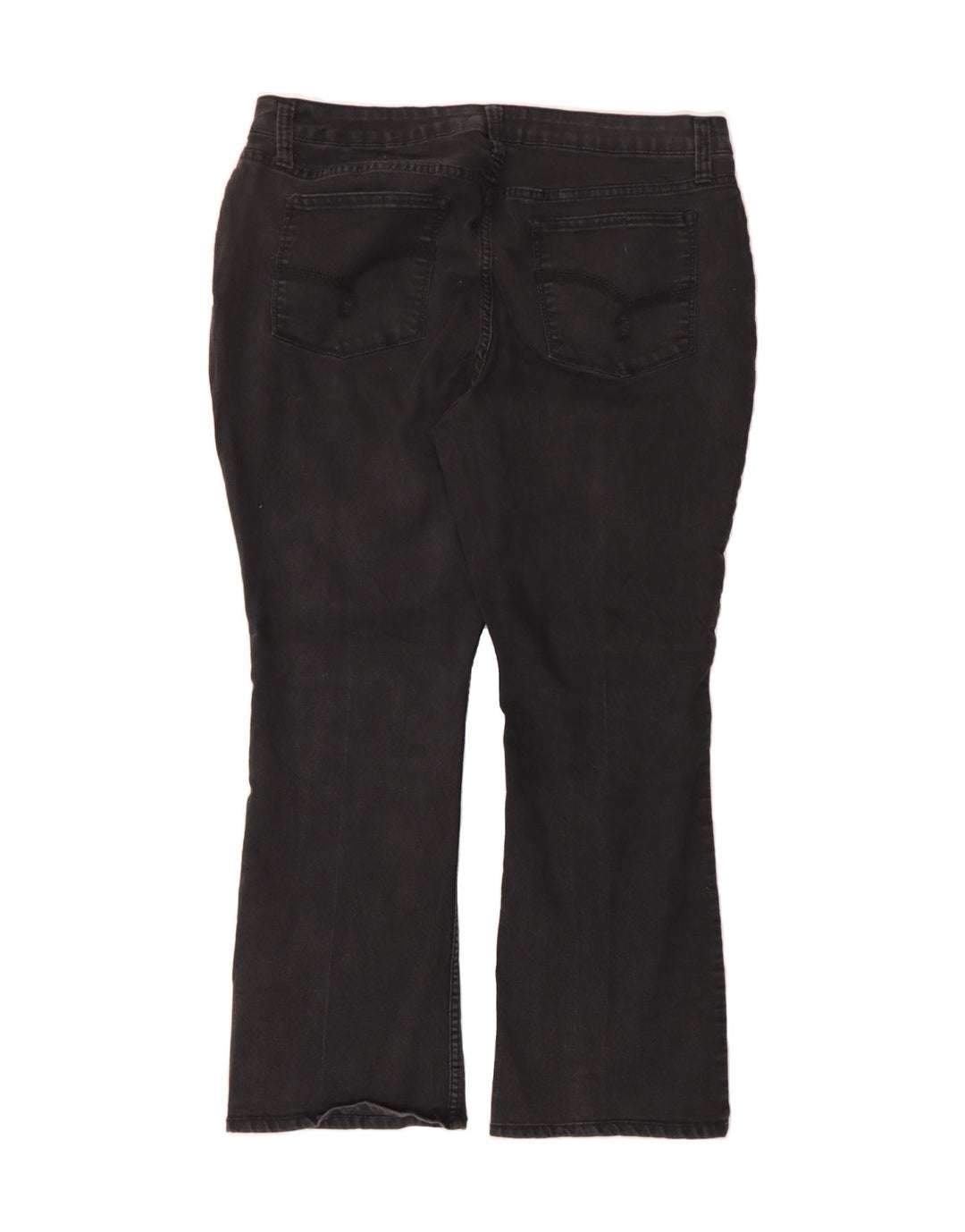 LEE Womens Riders Mid Rise Bootcut Jeans W40 L27 Black Cotton Vintage Lee and Second-Hand Lee from Messina Hembry 