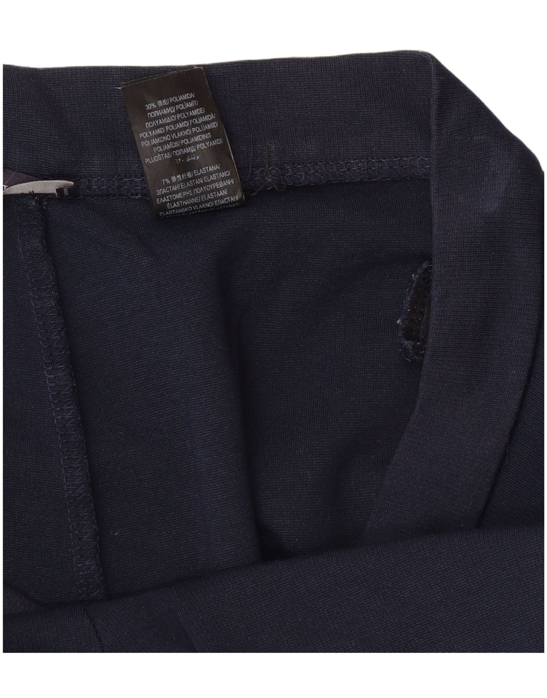 Marks & Spencer Damska spódnica midi UK 12 Medium W30 Granatowy poliamid