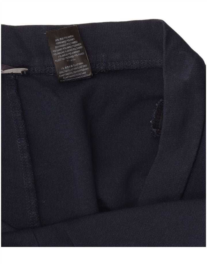 Marks & Spencer Damska spódnica midi UK 12 Medium W30 Granatowy poliamid