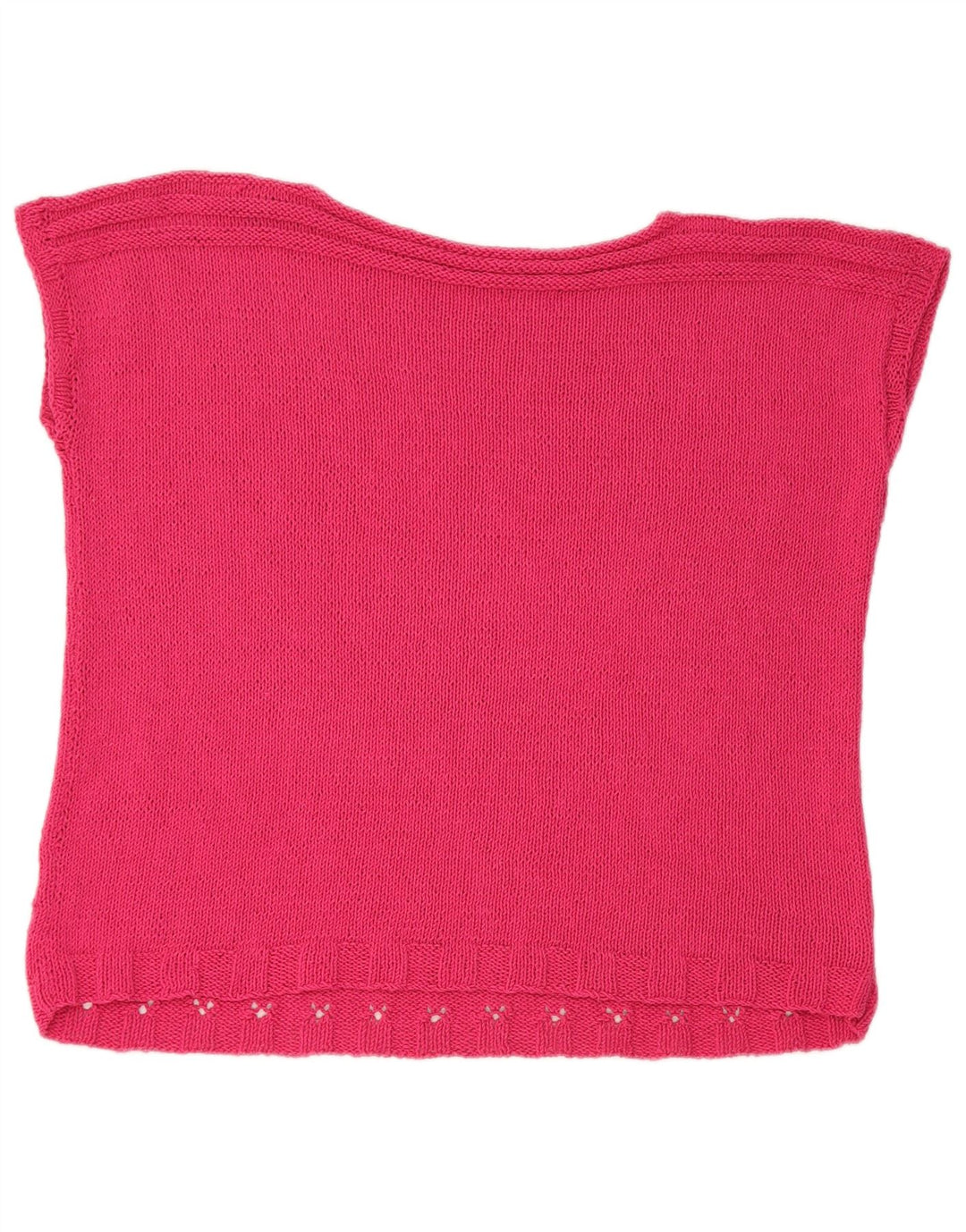 Tank top damski w stylu vintage, UK 14, duży, różowy