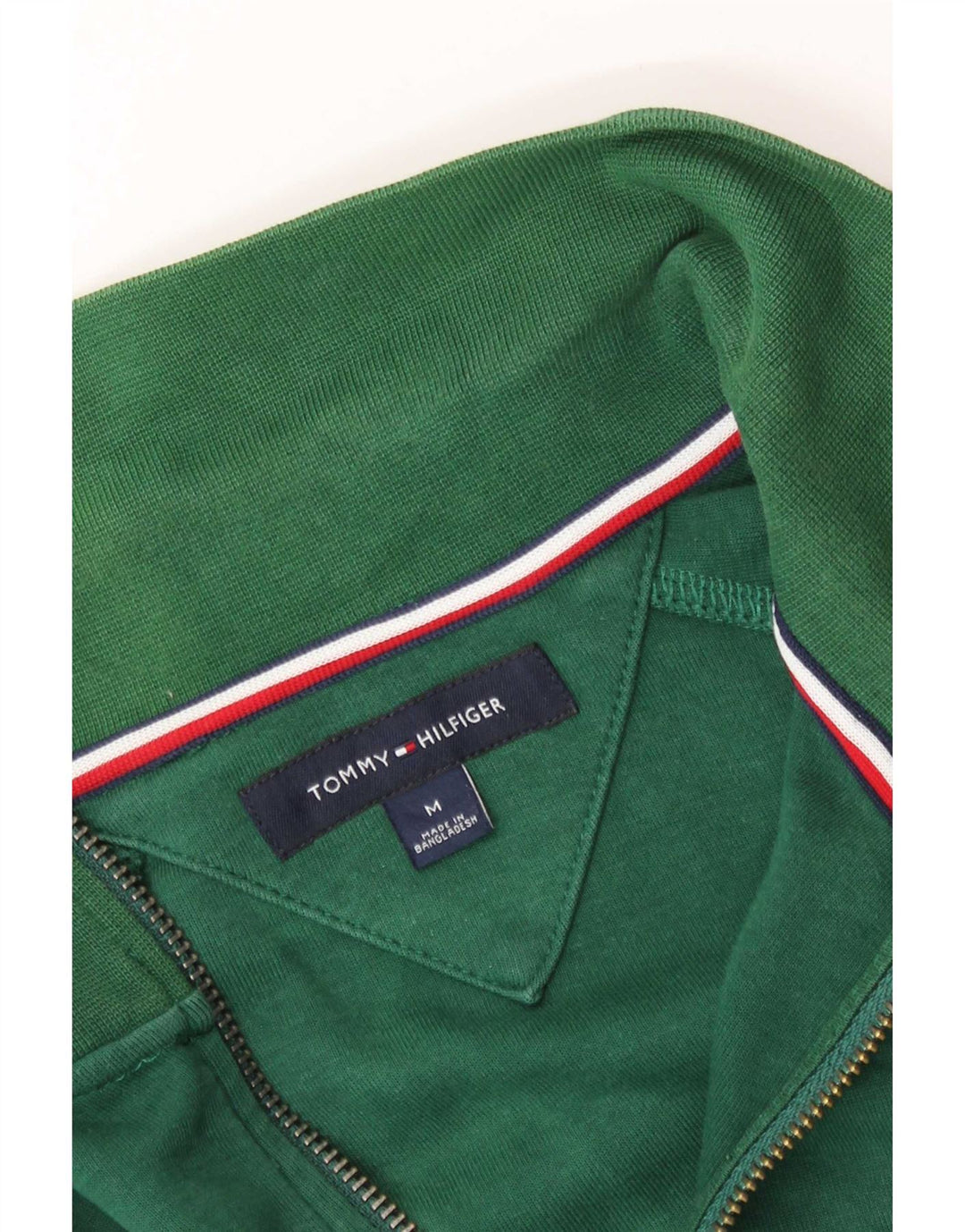 Męska kurtka dresowa Tommy Hilfiger w kolorze średniej zieleni