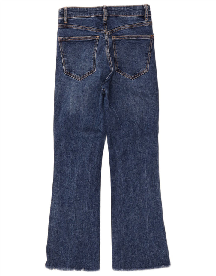 Jeansy damskie Bootcut Zara EU 34 2XS W24 L25 Niebieskie