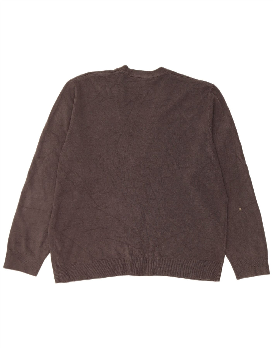 Marks & Spencer Męski sweter kardigan 2XL Szary akryl