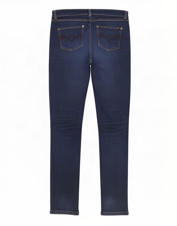 Jeansy damskie Oasis Cherry Skinny UK 10 Small W28 L31 Granatowa bawełna