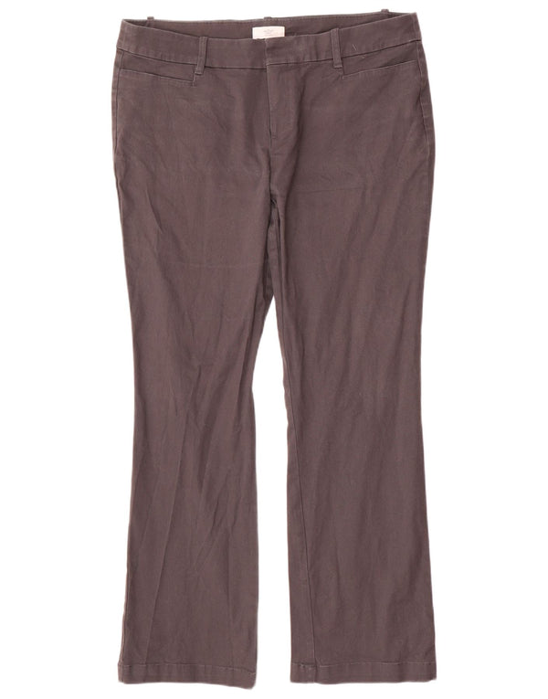 Spodnie damskie Dockers Bootcut UK 12 Large W36 L29 Szara bawełna
