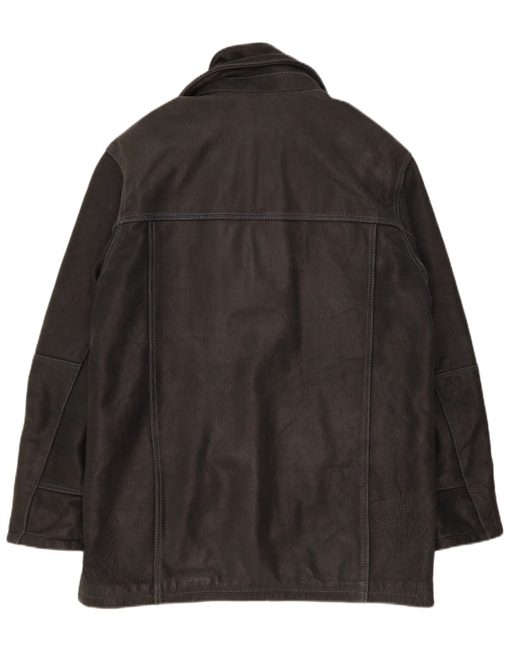 Męska kurtka skórzana Scandianavia UK 36 Small Grey