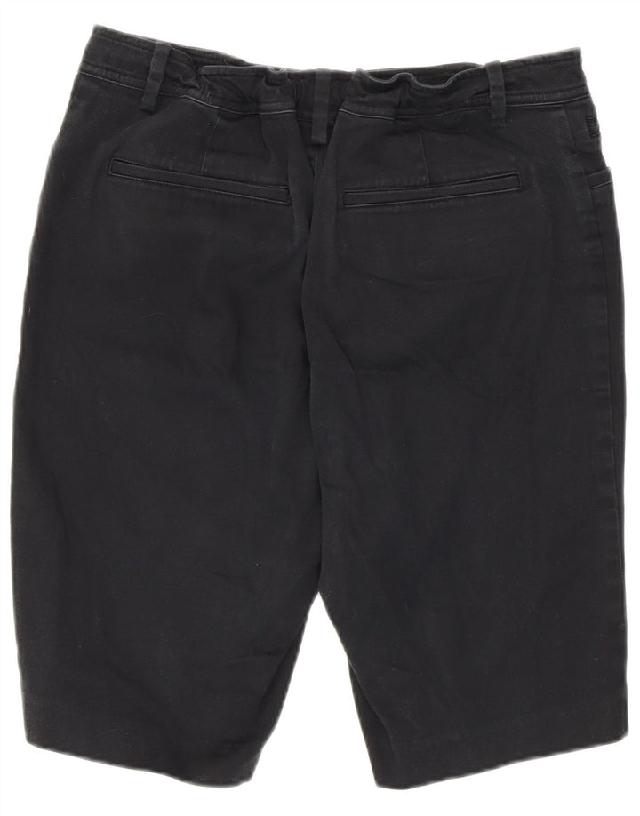 Damskie bermudy Ralph Lauren US 8 Medium W30, czarna bawełna