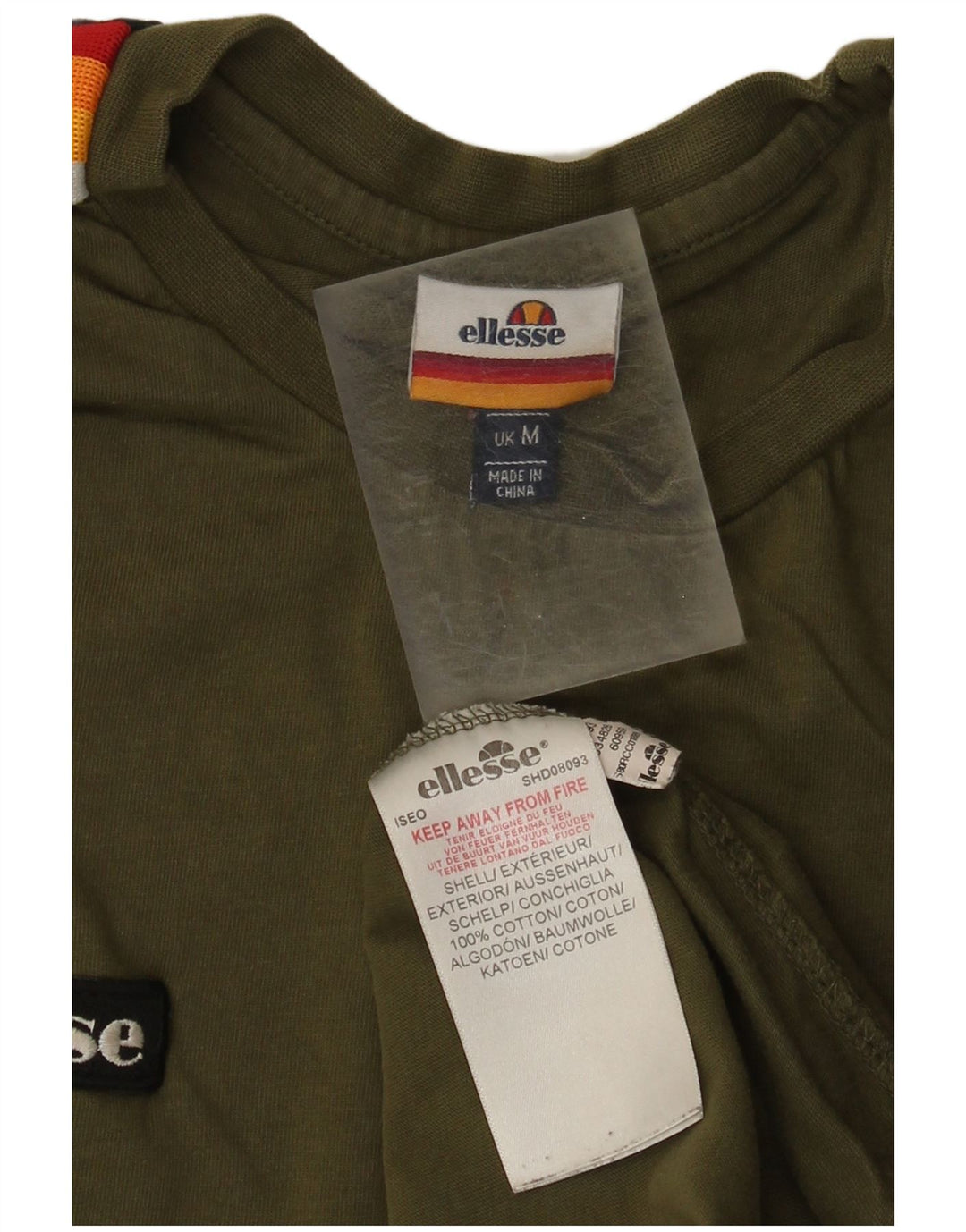 T-shirt męski Ellesse, bawełniany, w kolorze średniej zieleni