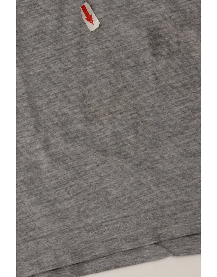 T-shirt męski Fila Top IT 50 Średni szary, bawełniany