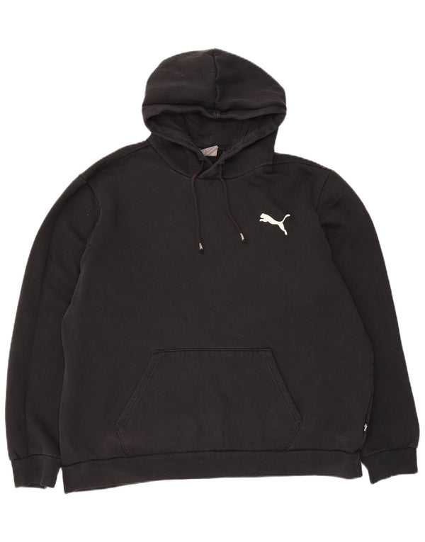 Męska bluza z kapturem Puma XL, czarna, bawełniana