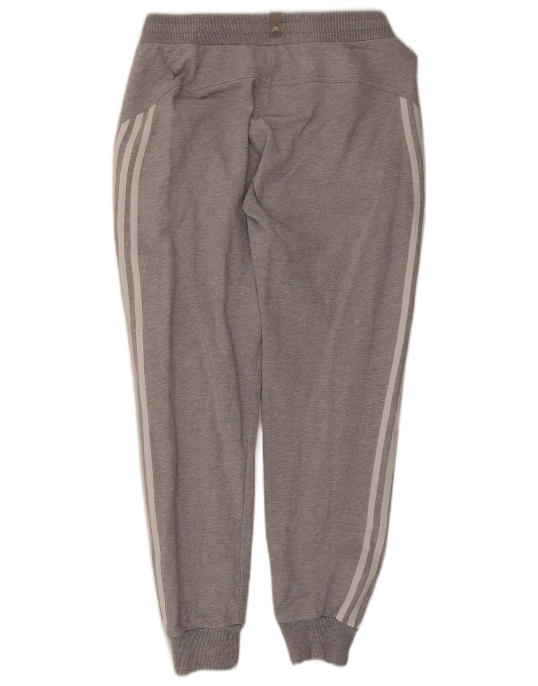 Damskie spodnie dresowe Adidas, średnioszare, bawełniane