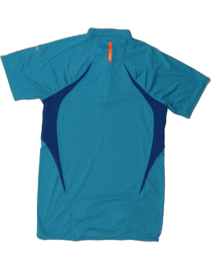 OASIS Mens T-Shirt Top Large Blue Colourblock Polyester Vintage Oasis and Second-Hand Oasis from Messina Hembry 