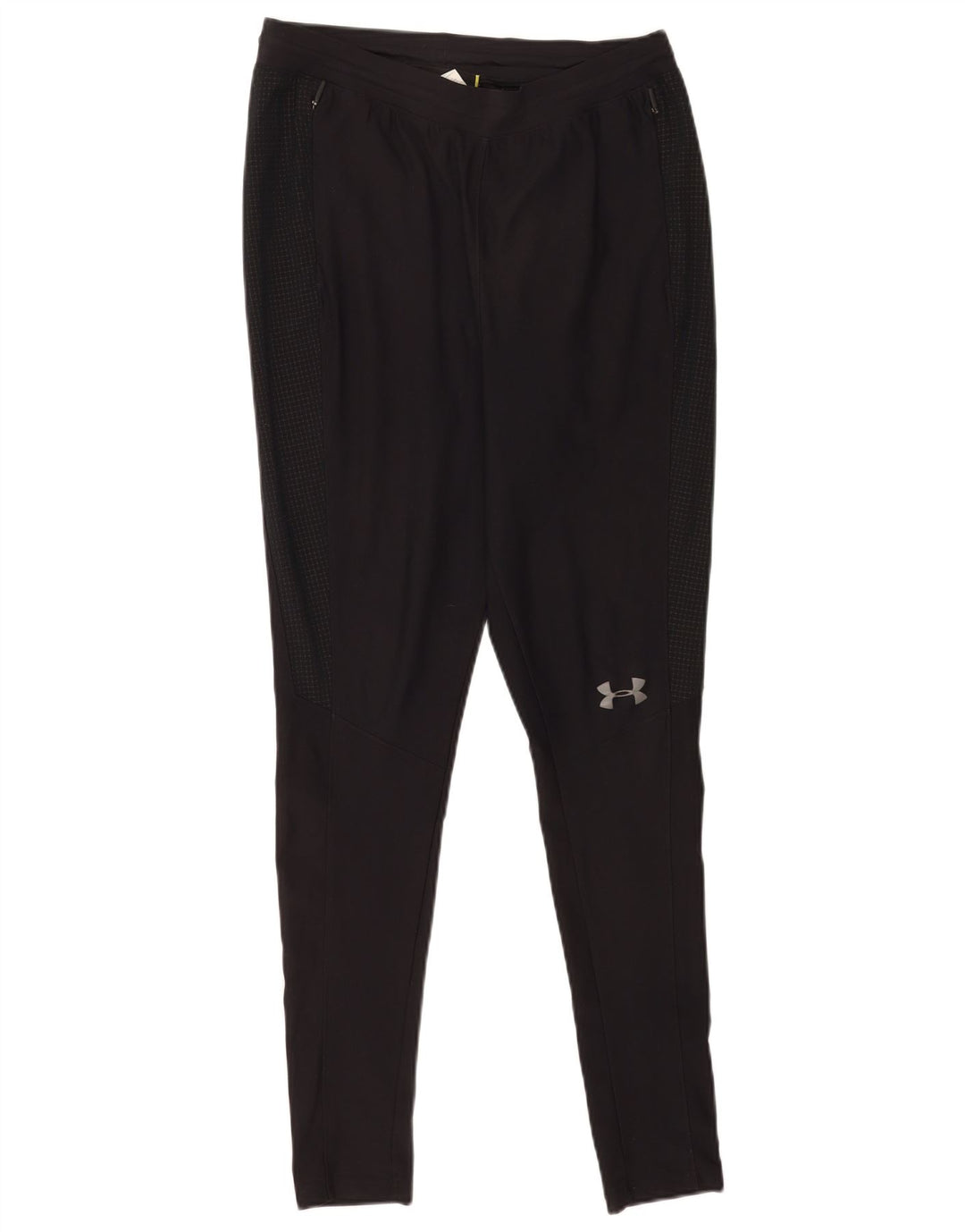 Męskie legginsy o dopasowanym kroju Under Armour, małe, czarne, poliestrowe